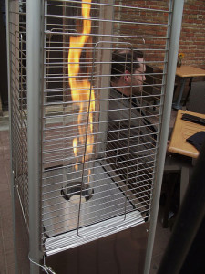 modern patio heater