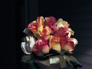 silk roses boquet